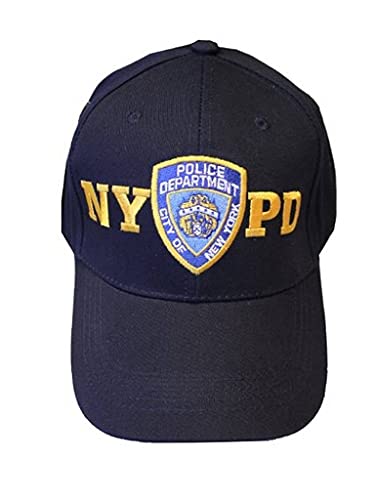 NYPD Herren Baseball City of New York Police Department Badge, Navy-Gold-99311n, Einheitsgr��e