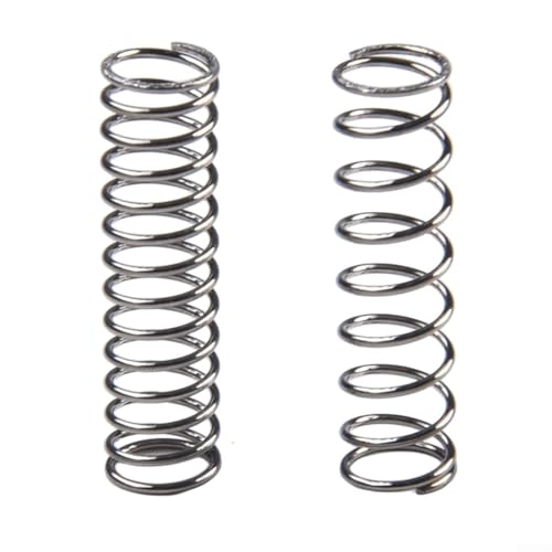 2er Pack für Gaggia Classic Espressomaschine OPV Federn Set - 9 bar & 6,5 bar, Edelstahl, Silber, Druckregulierung für optimale Extraktion