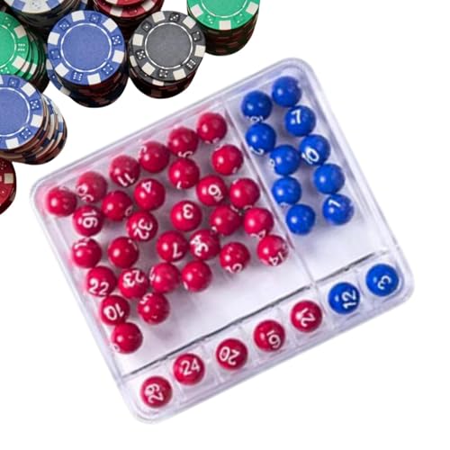 fayarrd Lotteriemaschine, Lotterienummernauswahl | Kleine Lotterie-Zufallsmaschine - Zahlenziehgerät für Lotteriespiele, Zahlenauswahlspielzeug, manueller Glückszahlenwähler