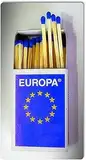 Europa Sicherheitszündhölzer, 10er Pack (10 x 42 Stück)