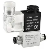 Heschen Elektrisches Pneumatisches Magnetventil 2V025-08 24VDC PT1/4 2/2 Wege Normally Closed CE IP65