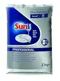 Sun Professional Spülmaschinensalz - Effektiver Kalkschutz und glänzende Ergebnisse, Wasserenthärter für die Spülmaschine, 2kg