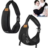 Babytragetuch,Kleinkind Trage Seitlich,Babytrage Seitlich,Verstellbare Schulter Babytrage,Multifunktionale Tragegurt Baby,Babys von 0 bis 36 Monaten, Kleinkinder bis 20kg