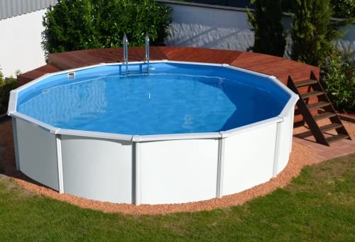 Aufstellpool Starzon 3,60 x 1,32m Spezial Stahlwandpool 360x132cm