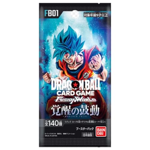 Dragon Ball SUPER Card Game - Fusion World Awakened Puls - Booster - [ FB-01 ] - JAPANISCH + Heartforcards® Versandschutz