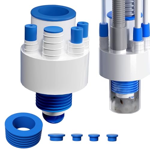 Abfluss Waschmaschine Adapter WISIRENT, 5 und 1 Waschmaschinen Anschluss Abfluss Anschluss-Sets für Waschmaschinen Trockner, Vielseitig Geschirrspüler Waschmaschine Abfluss Adapter für Geschirrspüler