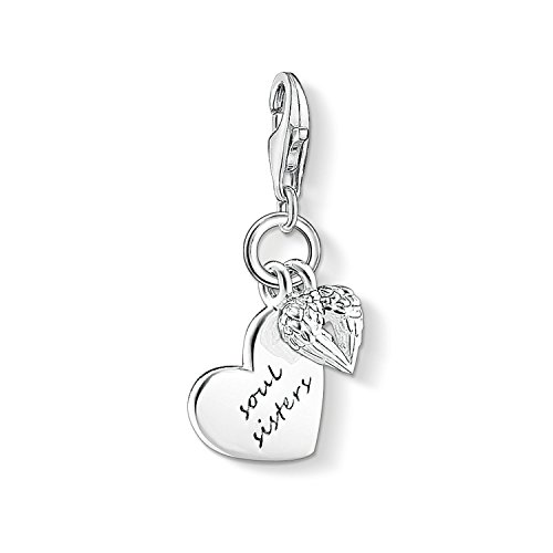 Thomas Sabo Damen Charm-Anhänger Soul Sisters Charm Club 925 Sterling Silber 1316-001-12