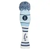 Callaway 5520012 Golf Driver-Haube mit Bommel, White/Light Blue/Navy, Einheitsgröße
