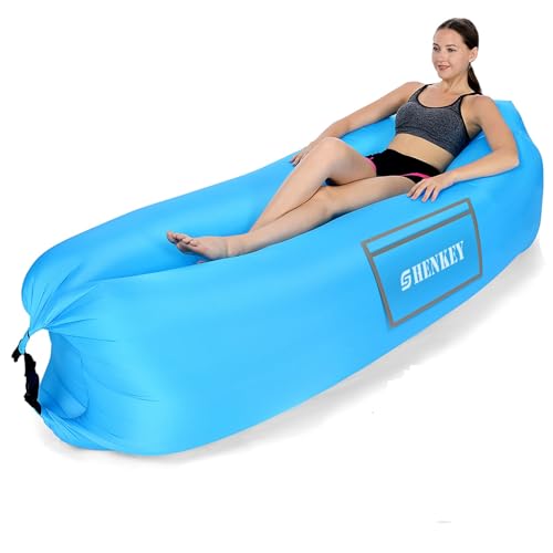 Aufblasbarer Safa, Wasserdichtes Luftsofa mit Tragbarem Paket, Aufblasbare Liege,Luft Sofa Couch für Das Reisen, Kampierend, Wandernd, Pool und Strand-Partys