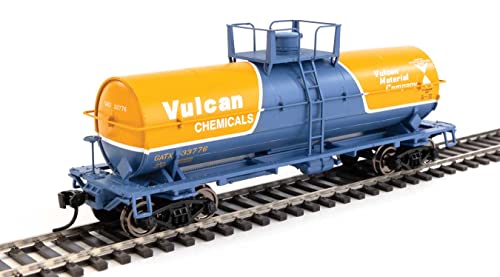 Walthers Spur H0 36' Chemical Tank Car Vulcan Chemical GATX