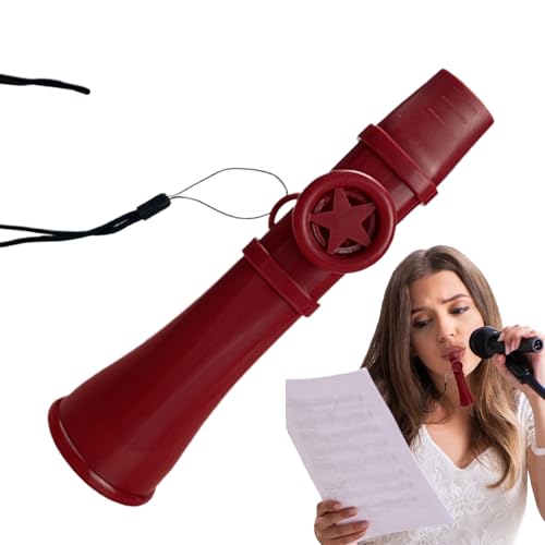 Kazoo Für Erwachsene, Kleines Musikinstrument Mit Rutschfester Griffoberfläche, Rutschfeste Mehrweg-Pfeife Für Begleitung, Ausflüge, Feste & Alle Altersgruppen
