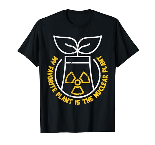 Meine Lieblingspflanze ist der Nuklearanlagen-Nuklearingenieur T-Shirt