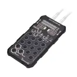 Audios Card Sound Changer, Live Sound Card Audios Mixer Tragbarer Sprachwechsler mit 6 Verschiedenen Soundmodi, 14 Lustige Soundeffekte, für Musikhörer - mit Musikhörern