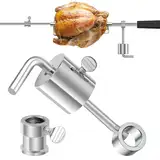 yotutun Ausgleichsgewicht für Grillspie, 286 Gram Edelstahl Spießgewicht und Lager für Drehspieß Grillspießgewichte Spießstangen Stopper Gewicht für Grillspieß Rotisserie