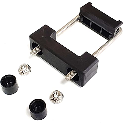 RHEHAG 10er U-Bügel Montage Set GF 60x40 Pfosten Doppelstabmatte 10 Stück