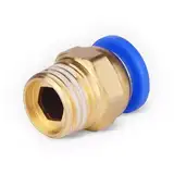 5 STÜCKE 4mm 6mm 8mm 10mm x M5 M6 M8 M10 M12 M14 M16 M20 Außengewinde gerade One Touch Air Pneumatische Push-In Quick Pipe Fitting(8mm-M16x1.5 5PCS)