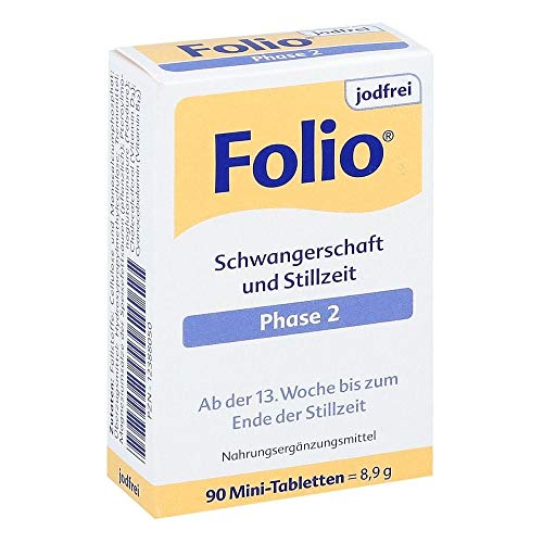 Folio 2 Jodfrei, 90 mini-tabletten (8,6 g)