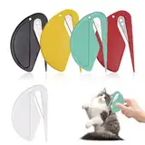 5 Stück Pet Knot Opener,Grooming Hair Knotting Entfilzer Katze Dog Dematting Knoten Entfernen Katzen Hunde Verfilzungen Remover Haustiere Cat Langhaar Pflegemesser Haustier Removal,für Hund und Cats