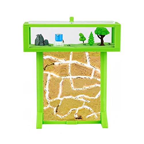 AntHouse - 3D Ameisenfarm aus Sand | Grün T Kit 15x15x1,5 cm | Inklusive Ameisen