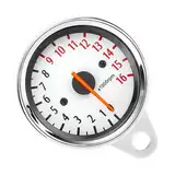 1.6W Echtzeit Motordaten Tachometer Tachometer Für Motorradfahrer Präzise Induktionsinstrumentenmesser Induktiver Zeiger