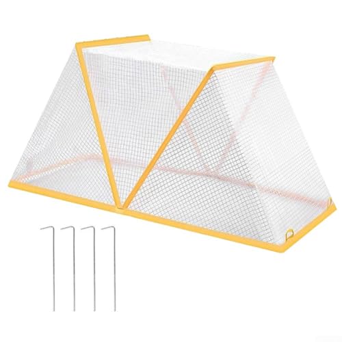 Oniissy Strapazierfähige PE-Platte, dicke, transparente Folie, starke Garten-Pflanzenabdeckung für Garten, Bauernhöfe, Landwirtschaft und Gebäudeschutz (49 x 38 x 22 cm)
