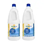 2 Stück – Flasche mit 2 Litern DISGREGANTE WC Sanity Mobile – Flüssigkeit für Wassertank schwarz WC Toilette Camper – kompostierbar Aqua KEM – Made Italy