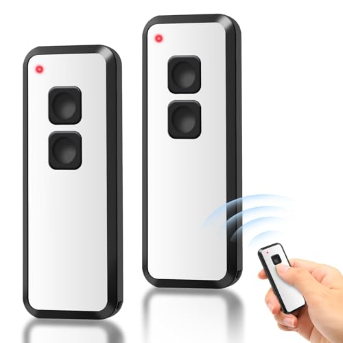 433,92 MHz Fernbedienung Garagentor, 2 Stück Handsender für Garagentoröffner für NOVOFERM NOVOTRON 502 MAX43-2,MINI-NOVOTRON 522,MINI-NOVOTRON 522 Design,2 Kanäle