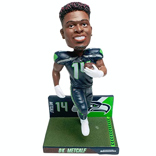 FOCO D. K. Metcalf #14 Bobblehead Big Ticket Seattle Seahawks