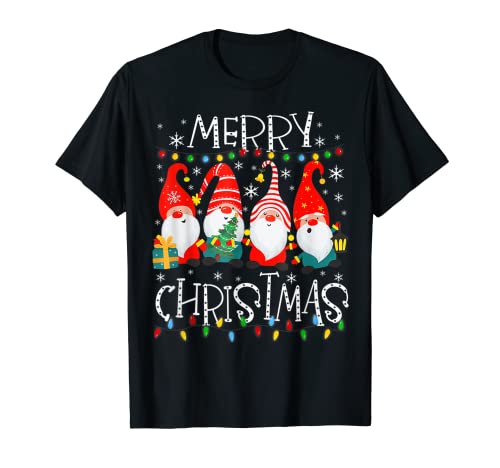 Frohe Weihnachten Wichtel Shirt Lustige Familie Xmas Kinder Erwachsene T-Shirt