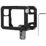 Homeriy Kamerakäfiggehäuse Aluminiumlegierung Gehäuse Rahmenschale für DJI Osmo Action Kamera Zubehör Kit