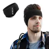 HIKENTURE Stirnband Ohrenwärmer für Damen und Herren, Sport Ohrenschützer Winter, Headband Warm, Schweißband Stirn, Stirnbänder für Joggen, Laufen, Wandern, Fahrrad, Motorradfahren-1 Stück