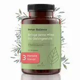 purify® Inner Balance Kulturen Komplex - 23 Bakterienstämme ohne Inulin - magensaftresistent & vegan - mit Lactobacillus & Bifidobakterien, hochdosierte 20 Mrd KBE/Tagesdosis, 90 Kapseln - 3 Monate -