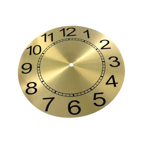 Milisten Wanduhr Zifferblatt Ersatz 243mm DIY Quarz Uhrwerk Mit Römischen Ziffern Für Kreative Uhrenprojekte Vielseitig Einsetzbar Als Uhrzubehör