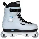 USD Aggressive Skate Sway Team 2024 - Inline Skate für Street, Skatepark und Halfpipe - Inliner Stuntskate Grau Gr. 37-46 mit Kizer Fluid IV Frame Team Basic Rollen - Anti-Rocker-Setup