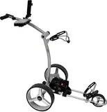 BeeGon Golf Elektro-Golftrolley GT-X300 Pro Silbergrau mit 20.8 Ah-Lithium-Akku inkl. Zubehör