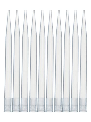 MUHWA 5 ml Mikro-Pipettenspitze, Pipettenspitzen, Polypropylen (PP), transparent, 100 Stück/Beutel, autoklavierbar (5 ml kleiner Durchmesser)