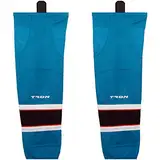 TRON SK300 San Jose Sharks Hockeysocken, trockene Passform, 61 cm, Blaugrün