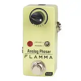 FLAMMA FC13 Phaser Gitarre Pedal Analog Phase Effekte Mini Pedal mit Klassisch Vintage Modern Modi True Bypass