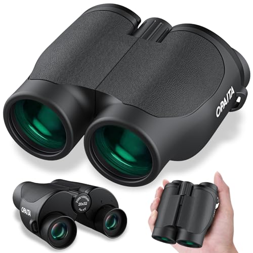 20x32 Klein Fernglas Erwachsene und Kinder - Opaita HD Kompakt Fernglas für Jagd – Großes Okular Ultrasharp Ferngläser – Mini Fernglas für Vogelbeobachtung Kreuzfahrt Sportspiele