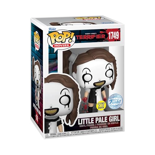 Funko Pop! Movies: Terrifier - Little Pale Girl - Leuchtet Im Dunkeln - Vinyl-Sammelfigur - Geschenkidee - Offizielle Handelswaren - Spielzeug Für Kinder und Erwachsene - Movies Fans