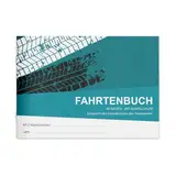 PuK Fahrtenbuch DIN A6 | Finanzamtkonform für PKW | 80 Seiten mit Ausfüllhilfe | Fahrtenbücher 1er, 2er, 3er, 5er oder 10er Pack | zur Dokumentation geschäftlicher und privater Fahrten (1 Stück)