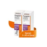 Fungizid-ratiopharm® Pumpspray im Sparset 2 x 40 ml Spray mit dem Wirkstoff Clotrimazol: Zur schonenden Behandlung verschiedener Pilzerkrankungen der Haut, wie z. B. Fußpilz.