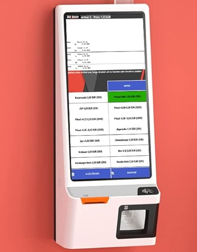 24" Selbsbedienungs-Terminal für Ticketverkauf, SB-Terminal, Self-Service-Terminal