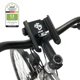NC-17 Handy Halterung für Fahrrad | Handyhalter Motorrad | 360 Grad drehbar | Halter für Mobiltelefon iPhone, Samsung Div. | 4.7“ bis 6.8“ Zoll