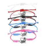 OHPHCALL 5st Cheerleader-armbänder Schickes Cheerleader-Armband Jubelarmband Für Mädchen Armband Für Frauen Schickes Armband Zartes Jubelarmband Cheerleading-themenarmband Zinklegierung