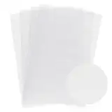 4 Stück 4 Count Plastic Mesh Canvas Sheets für Stickerei,30 * 20cm Kunststoffgitter,Weich Fursuit Auge Mesh, Kunststoff Needlepoint Leinwand für Handarbeiten DIY, Stricken Häkeln Projekte