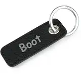 TROIKA Retrotag Boot | Schlüsselring und Anhänger im Retro Style | hochwertiger und langlebiger Schlüsselanhänger | inkl. Troika Original Keyring | in Geschenkverpackung