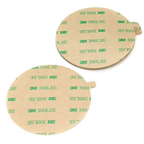 3M Doppelseitige Klebepads Klebepunkte durchsichtig Klebstoff transparent D80mm 10 Stück