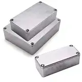 Supertool Aluminium-Druckguss, wasserdicht, Elektronik-Projektgehäuse für externe Stromversorgung, 1 Stück (1Pcs-1590DD 188 x 119 x 37,5 mm)