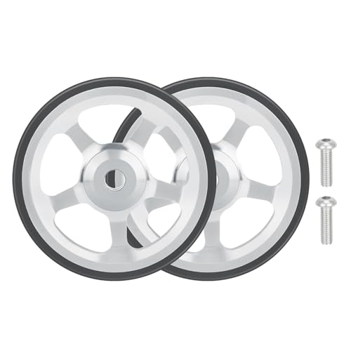 2 Stück Outdoor-Aktivitätsrad, Stadt-, Pendlerrad, Reise-Fahrrad, Easywheel für Pendler in der Stadt und kurze Reisen